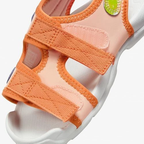 Сандалі дитячі Nike SUNRAY ADJUST 6 SE (PS) світло-оранжеві DX6385-800