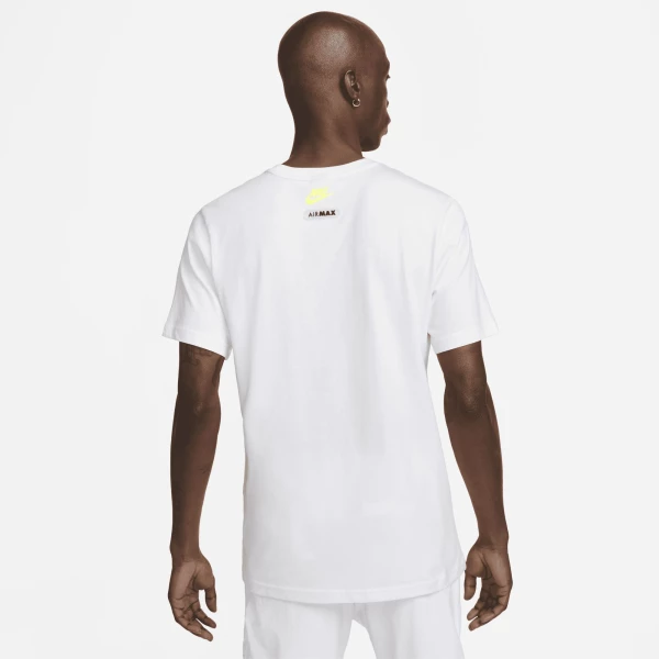 Футболка Nike M NSW AIR MAX SS TEE белая FB1439-100
