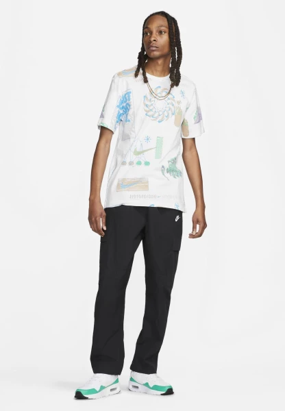 Футболка Nike M NSW TEE FESTIVAL AOP белая FB9780-100
