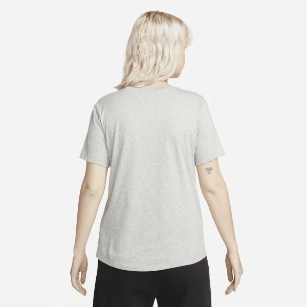 Футболка жіноча Nike W NSW TEE ESSNTL ICN FTRA сіра DX7906-063