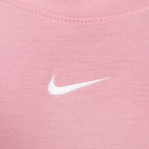 Футболка женская Nike W NSW TEE ESSNTL SLIM CRP LBR розовая FB2873-611