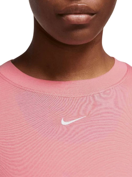 Футболка женская Nike W NSW ESSNTL TEE BF LBR розовая DN5697-611