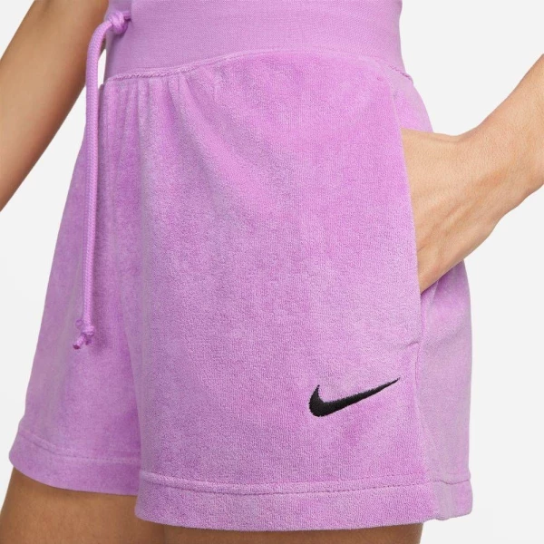 Шорти жіночі Nike W NSW TRRY SHORT MS фіолетові FJ4899-532