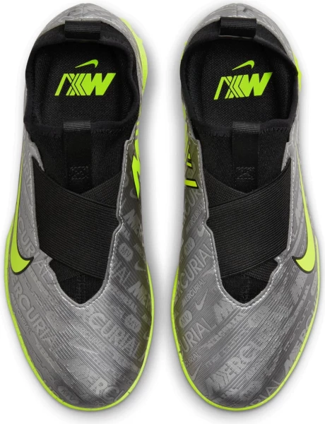 Сороконіжки (шиповки) дитячі Nike JR ZOOM VAPOR 15 ACAD XXV TF срібні FJ2039-060