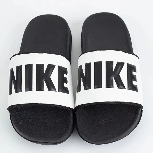 Шльопанці жіночі Nike OFFCOURT SLIDE чорно-білі BQ4632-011