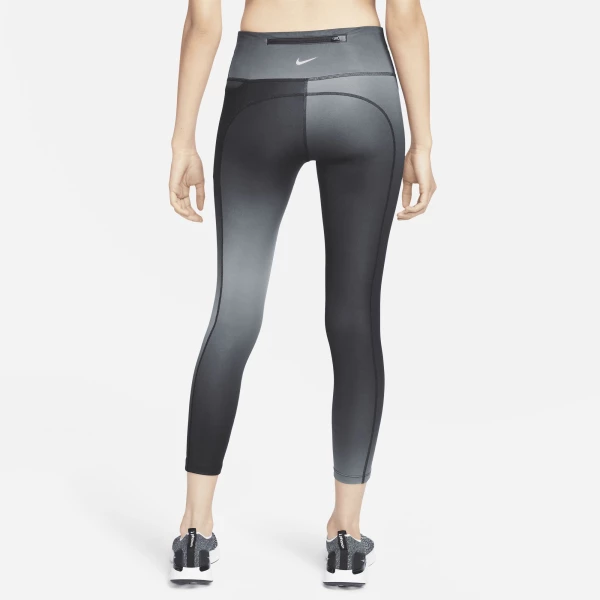 Лосіни жіночі Nike W NK DF FST MR 7/8 TGHT SNL NV чорні DX0950-010