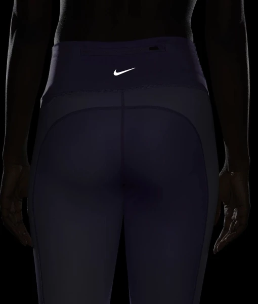 Лосины женские Nike W NK DF FST MR 7/8 TGHT SNL NV фиолетовые DX0950-567