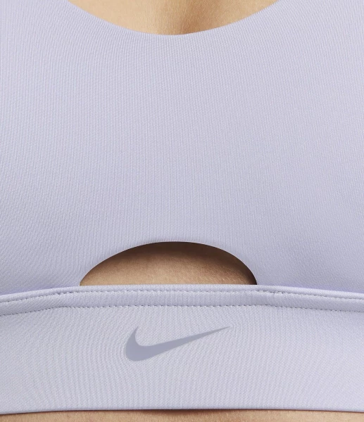 Топ женский Nike W NK DF INDY PLUNGE CUTOUT BRA светло-фиолетовый DV9837-536