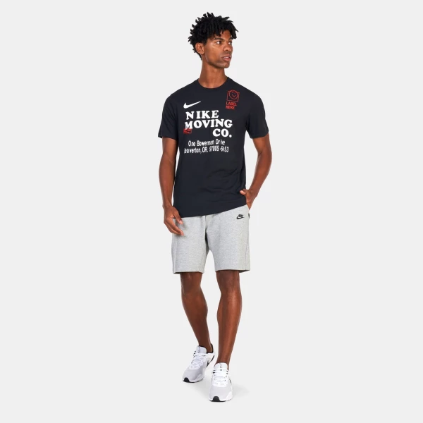 Футболка Nike M NK DF TEE 6/1 чорна FD0134-010