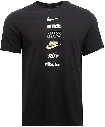 Футболка Nike M NSW TEE CLUB+ HDY PK4 черная DZ2875-010