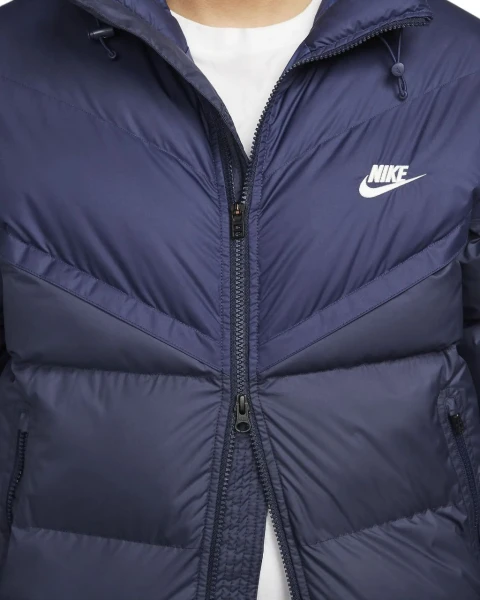 Куртка Nike NK SF WR PL-FLD HD JKT темно-синя FB8185-410