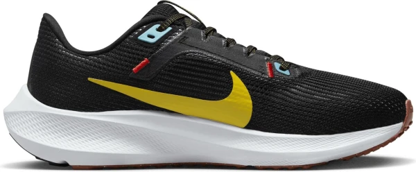 Кроссовки беговые женские Nike AIR ZOOM PEGASUS 40 черно-желтые DV3854-002