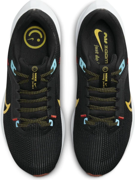Кроссовки беговые женские Nike AIR ZOOM PEGASUS 40 черно-желтые DV3854-002