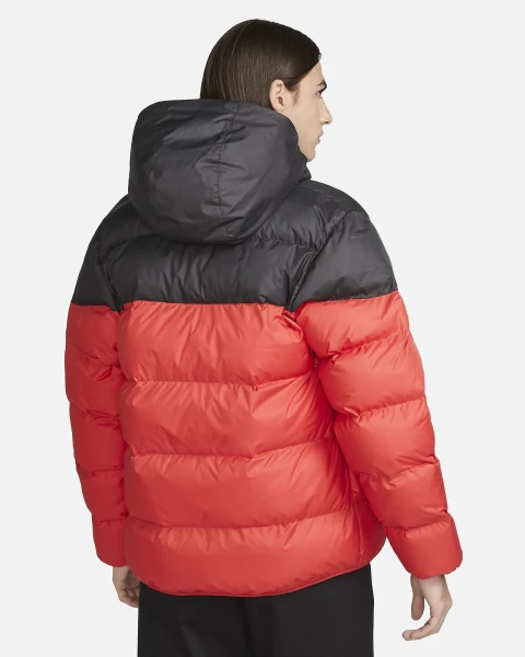Куртка Nike NK SF WR PL-FLD HD JKT червоно-чорна FB8185-011