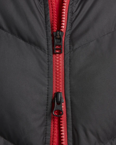 Куртка Nike NK SF WR PL-FLD HD JKT червоно-чорна FB8185-011