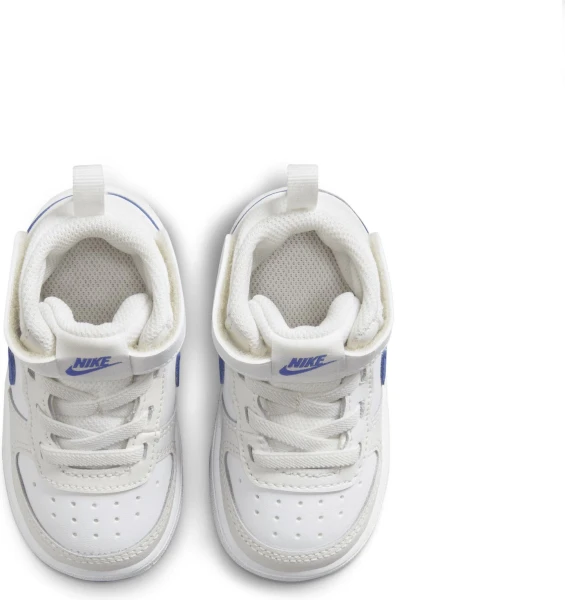 Кроссовки детские Nike COURT BOROUGH MID 2 (TDV) бело-синие CD7784-113