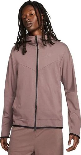 Толстовка Nike M NK TECH FZ LGHTWHT коричнева DX0822-291