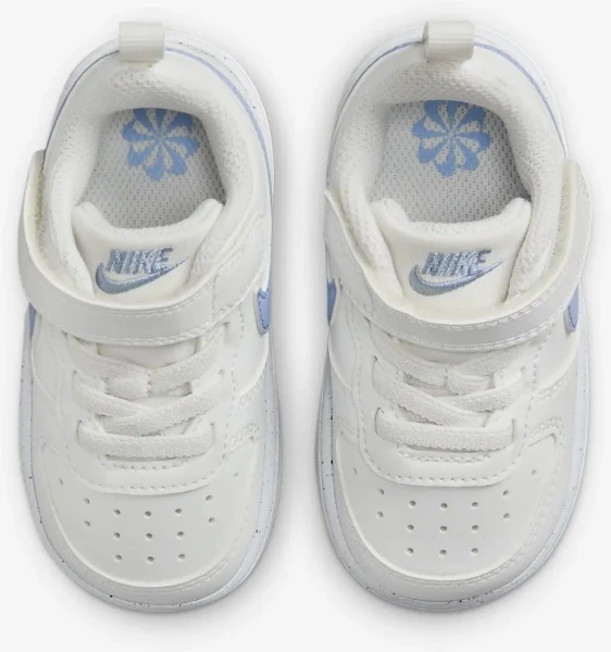 Кроссовки детские Nike COURT BOROUGH LOW RECRAFT (TD) белые DV5458-103