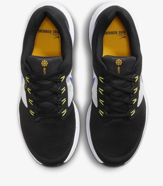 Кросівки бігові Nike RUN SWIFT 3 чорно-біло-сині DR2695-006