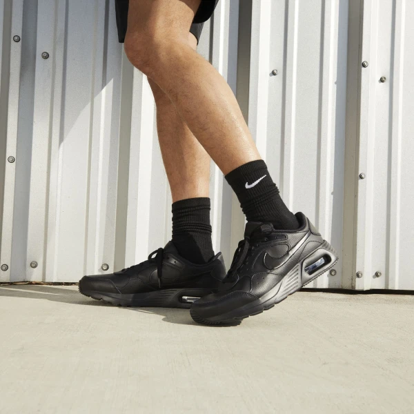Кроссовки Nike AIR MAX SC LEA черные DH9636-001