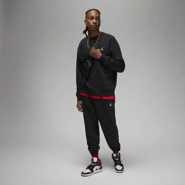 Спортивные штаны Nike M J ESS FLC PANT черные FJ7779-010