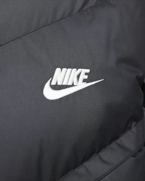 Куртка Nike M NK SF WR PL-FLD HD PARKA черная FB8189-010