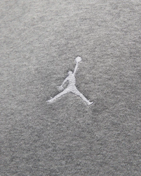 Худи Nike M J ESS FLC PO серое FJ7774-091