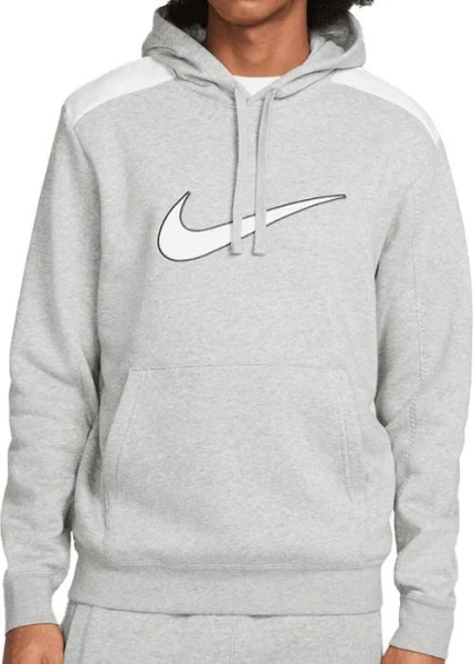Худи Nike FLC HOODIE BB серое FN0247-063