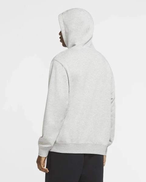 Худи Nike CLUB HOODIE PO FT серое CZ7857-063