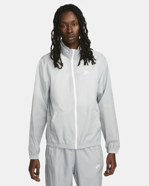 Спортивный костюм Nike CLUB SUIT светло-дымчато-серо-белый DR3337-077