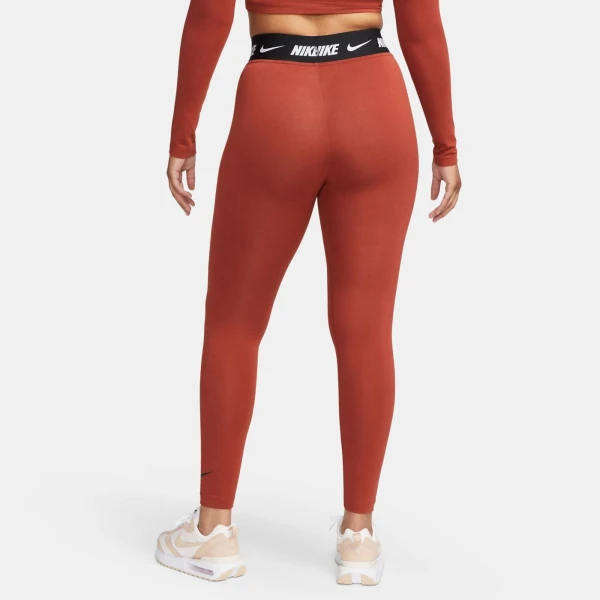 Лосіни жіночі Nike CLUB HW LGGNG оранжеві DM4651-832