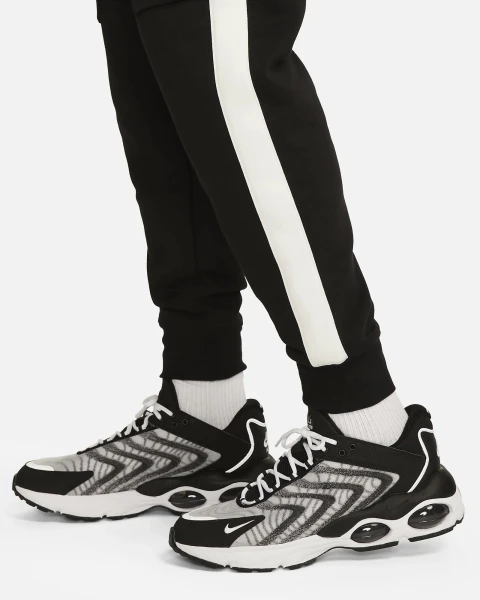 Спортивные штаны Nike M NSW SW AIR CARGO PANT FLC BB черно-белые FN7693-010