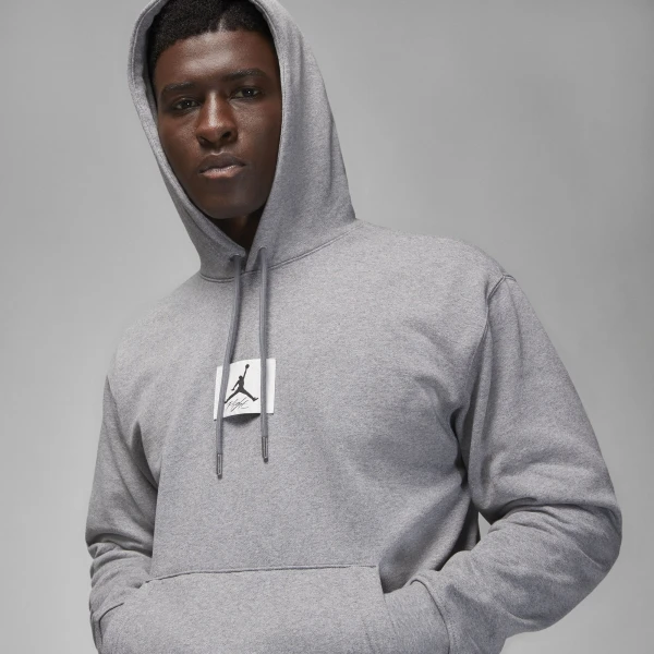 Худі Nike MJ ESS STMT FLC PO сіра DQ7338-091