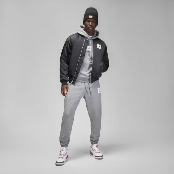 Худі Nike MJ ESS STMT FLC PO сіра DQ7338-091