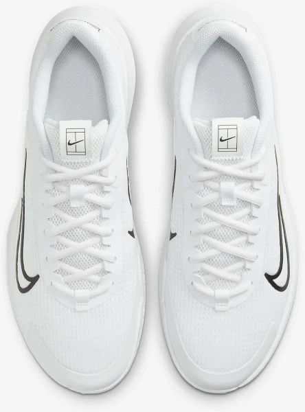 Кросівки тенісні Nike VAPOR LITE 2 HC біло-чорні DV2018-100