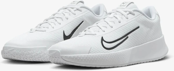 Кросівки тенісні Nike VAPOR LITE 2 HC біло-чорні DV2018-100
