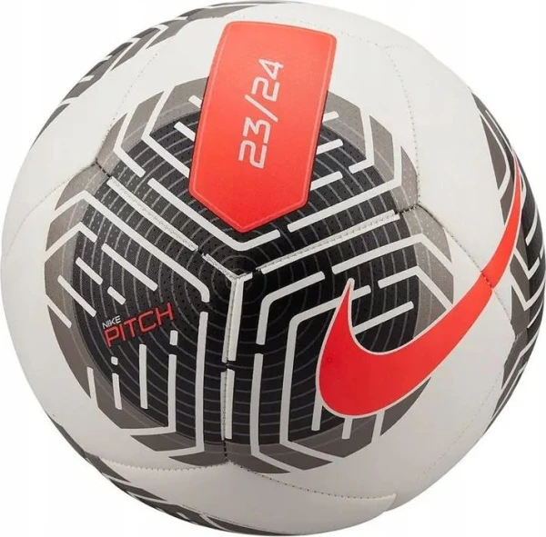 Футбольный мяч Nike PITCH - FA23 красно-черно-белый FB2978-100 Размер 4