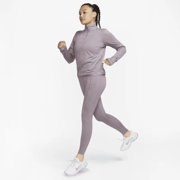Реглан для бега женский Nike SWIFT TOP фиолетовый FB4316-536