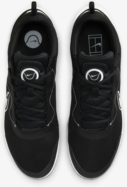 Кросівки тенісні Nike M ZOOM COURT PRO CLY чорно-білі DV3277-001