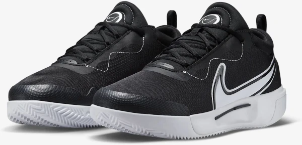 Кросівки тенісні Nike M ZOOM COURT PRO CLY чорно-білі DV3277-001