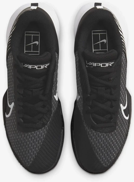 Кроссовки теннисные женские Nike W ZOOM VAPOR PRO 2 HC черно-белые DR6192-001