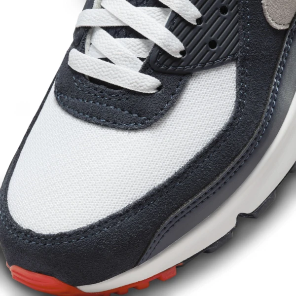 Кроссовки Nike AIR MAX 90 бело-темно-синие DM0029-400
