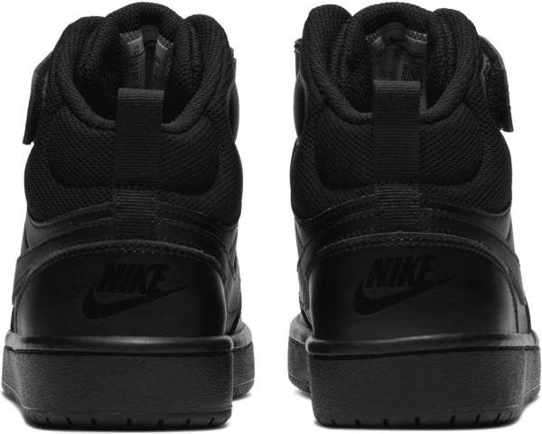 Кросівки дитячі Nike COURT BOROUGH MID 2 (GS) чорні CD7782-001