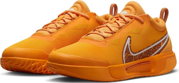 Кроссовки теннисные Nike ZOOM COURT PRO CLY оранжевые DV3277-700