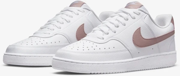 Кроссовки женские Nike COURT VISION LO бело-розовые DH3158-102