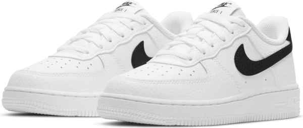 Кросівки дитячі Nike AIR FORCE 1 (GS) чорно-білі CT3839-100