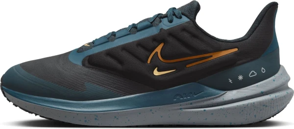 Кросівки бігові Nike AIR WINFLO SHIELD чорно-бірюзовий DM1106-002