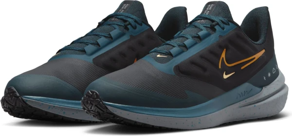 Кросівки бігові Nike AIR WINFLO SHIELD чорно-бірюзовий DM1106-002