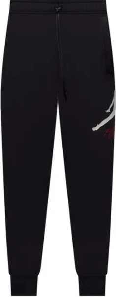 Спортивные штаны Nike M J ESS FLC BASELINE PANT черные FD7345-010