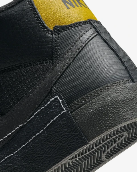 Кроссовки Nike BLAZER MID PRO CLUB черные FB8891-001